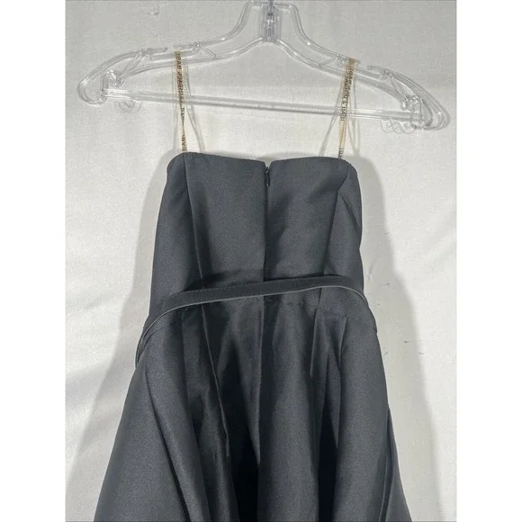 NEW $650 Sachin Babi [ 10 ] Shay Rose Strapless Mikado Midi Cocktail Dress J2043 - Picture 13 of 14